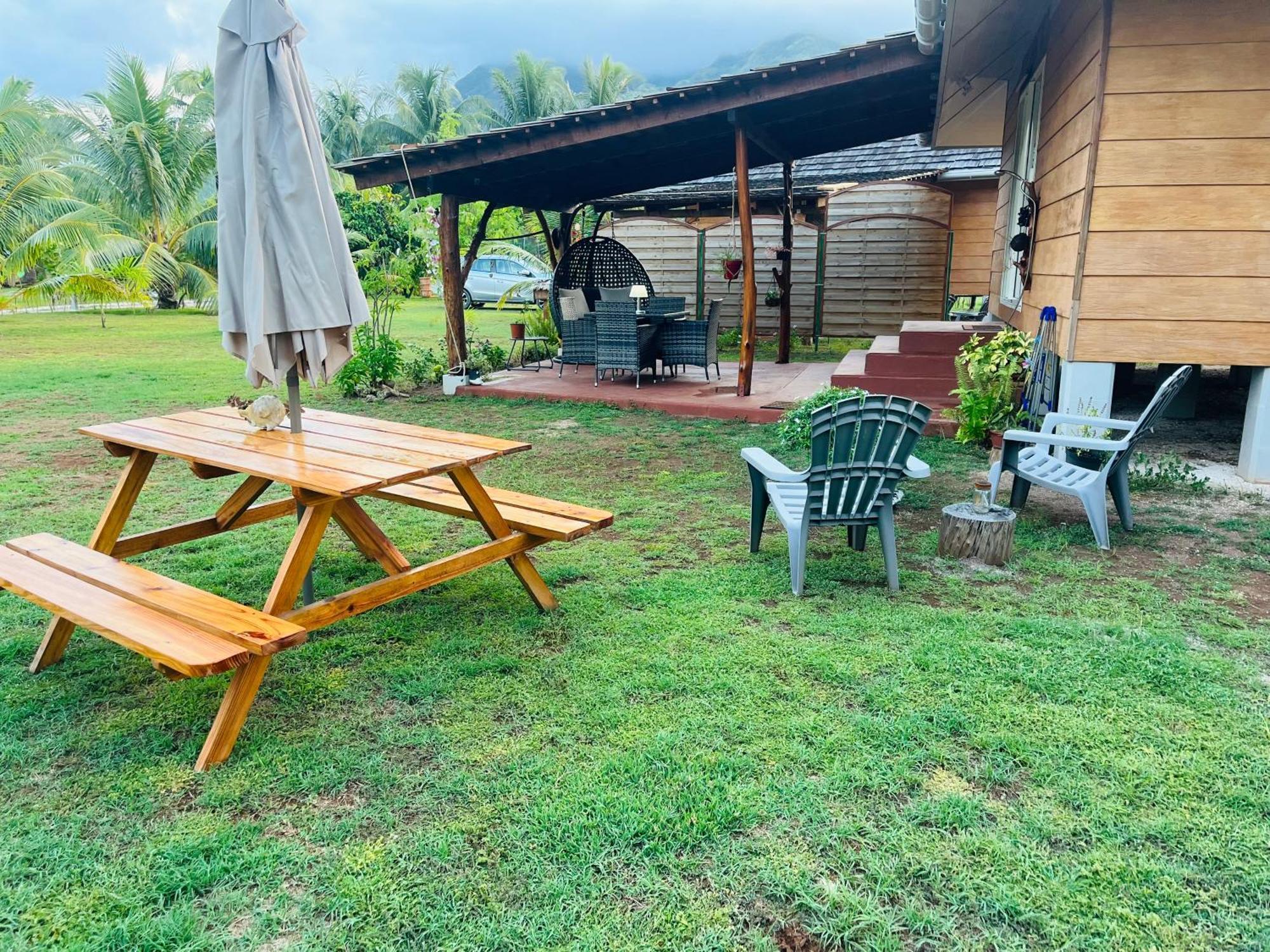 Bungalow Teipo Teavaro Bagian luar foto